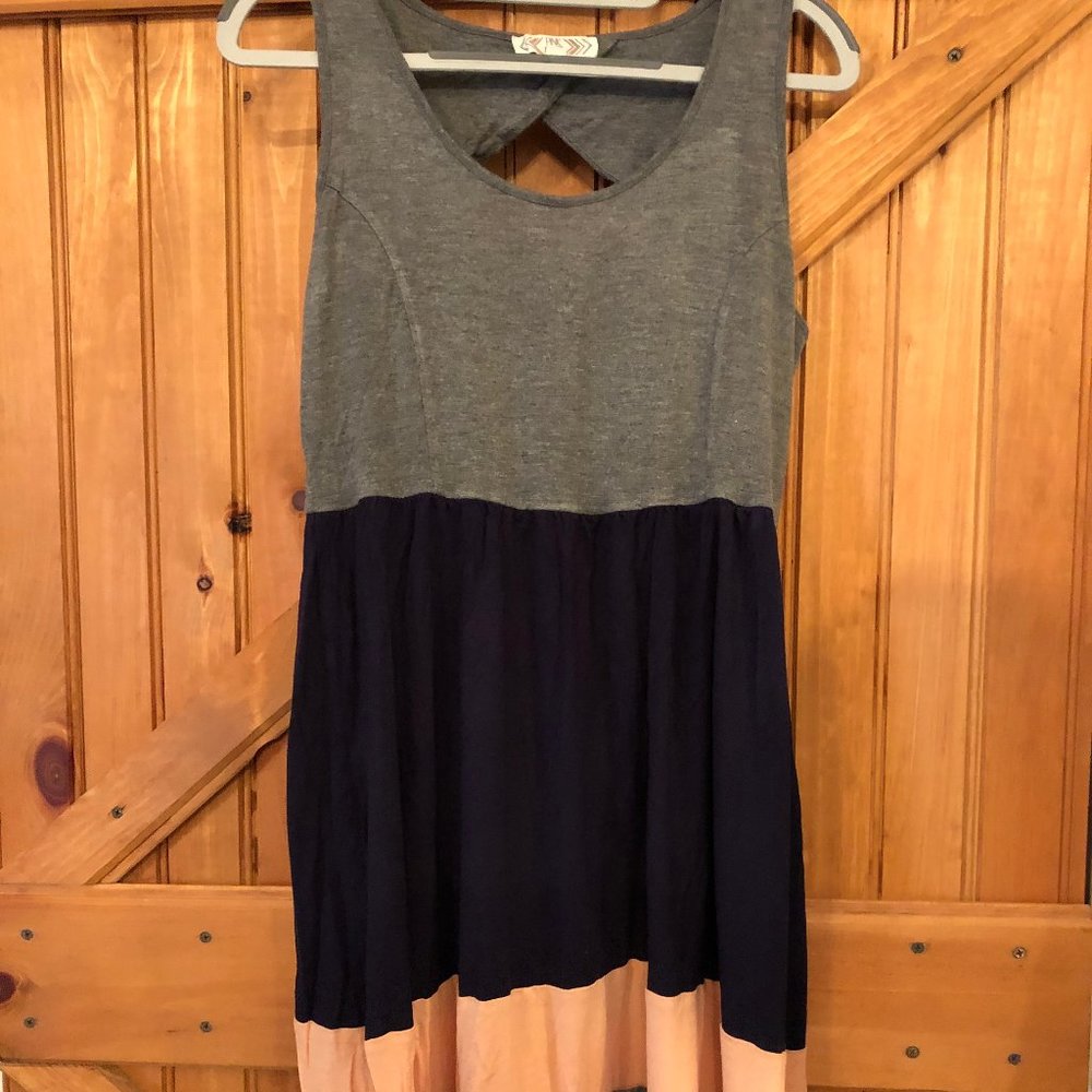 Pink Rose Dress Size L